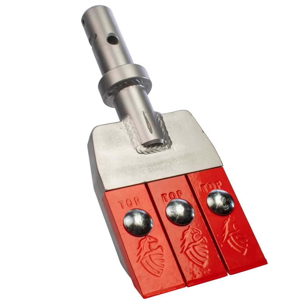 Ceramic removal 3 teeth tool CRTX3